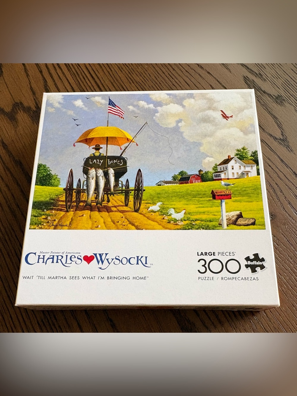 NEW Buffalo Charles Wysocki "Wait
'Till Martha Sees What I'm..." 300
Large Piece